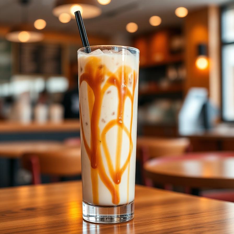 Iced Caramel Latte